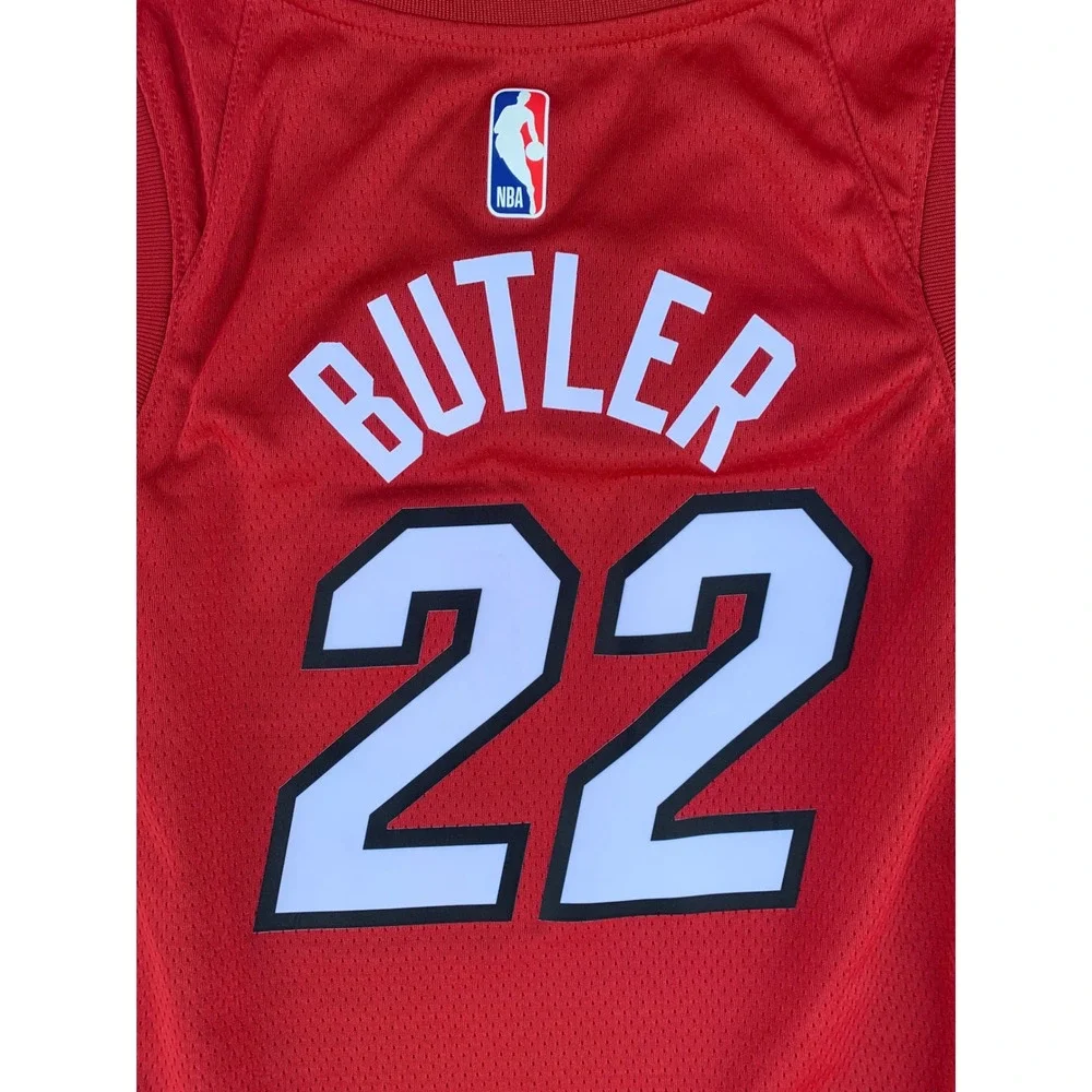 Nike Jordan Miami Heat Jimmy Butler Authentic Swingman Jersey Size 40 S